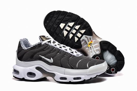 (image for) Nike Air Max Plus White Dark Grey Men's TN Shoes-106